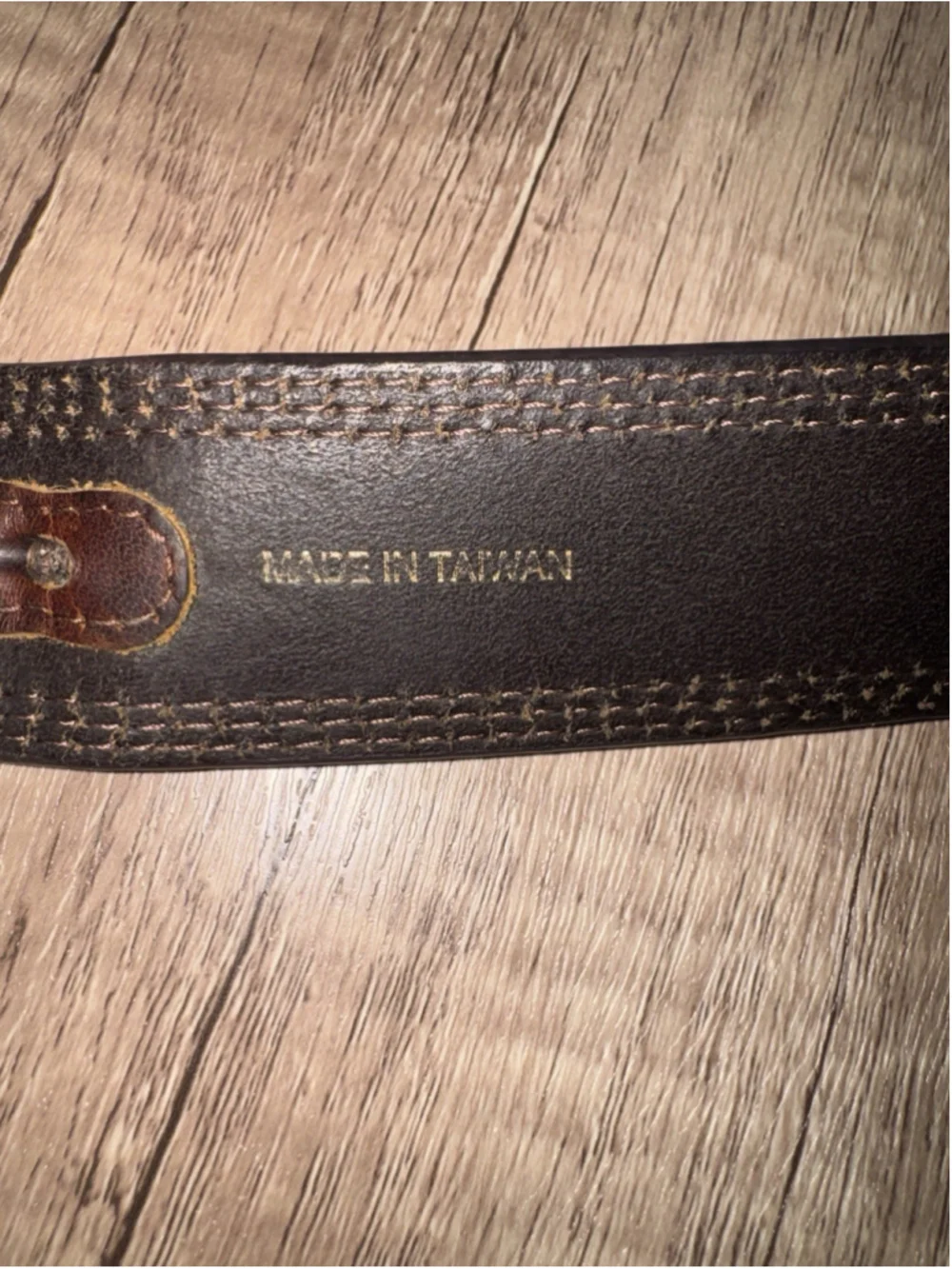Ariat Brown Leather Belt Size 40 Western Ranch Cowboy Workwear Genuine Leather